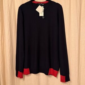 Zanone Red-Tipped Sweater